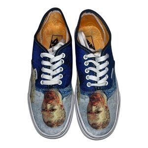 Vans x Van Gogh Museum Self-Portrait Authentic Sneakers Men 7 Women 8.5